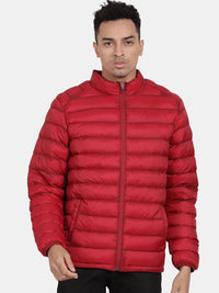 t-base Stand Collar Insulator Puffer Jakcet