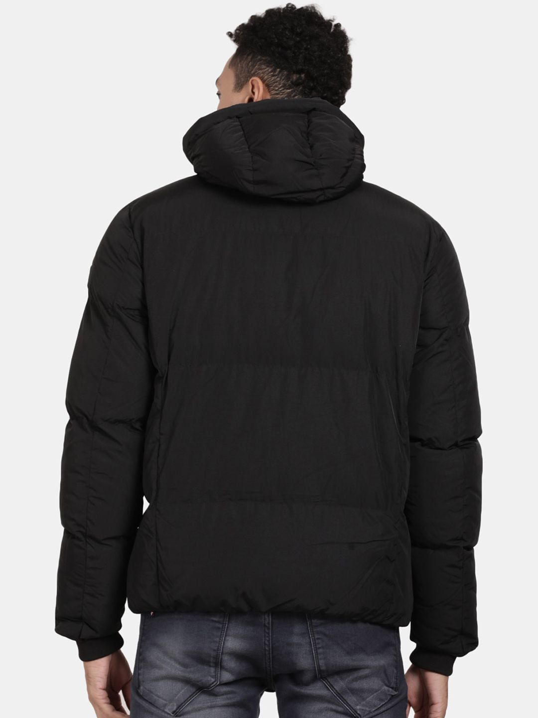 t-base Men Insulator Puffer Jacket With Hood