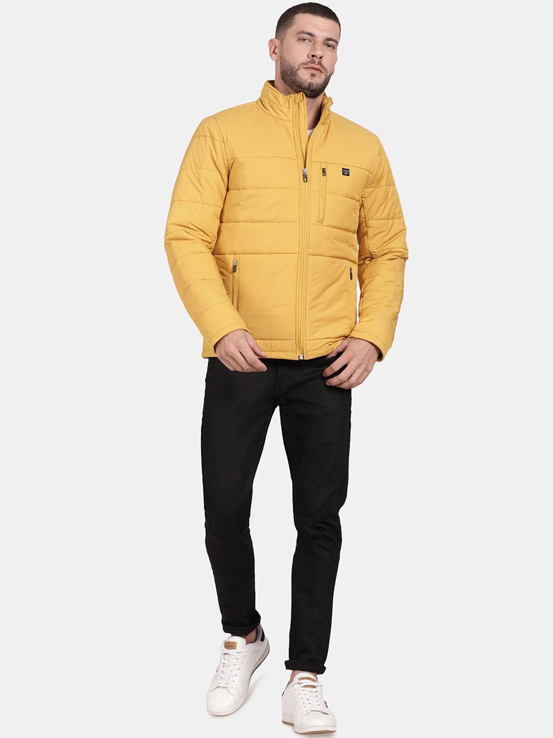 t-base Mock Collar Insulator Puffer Jacket