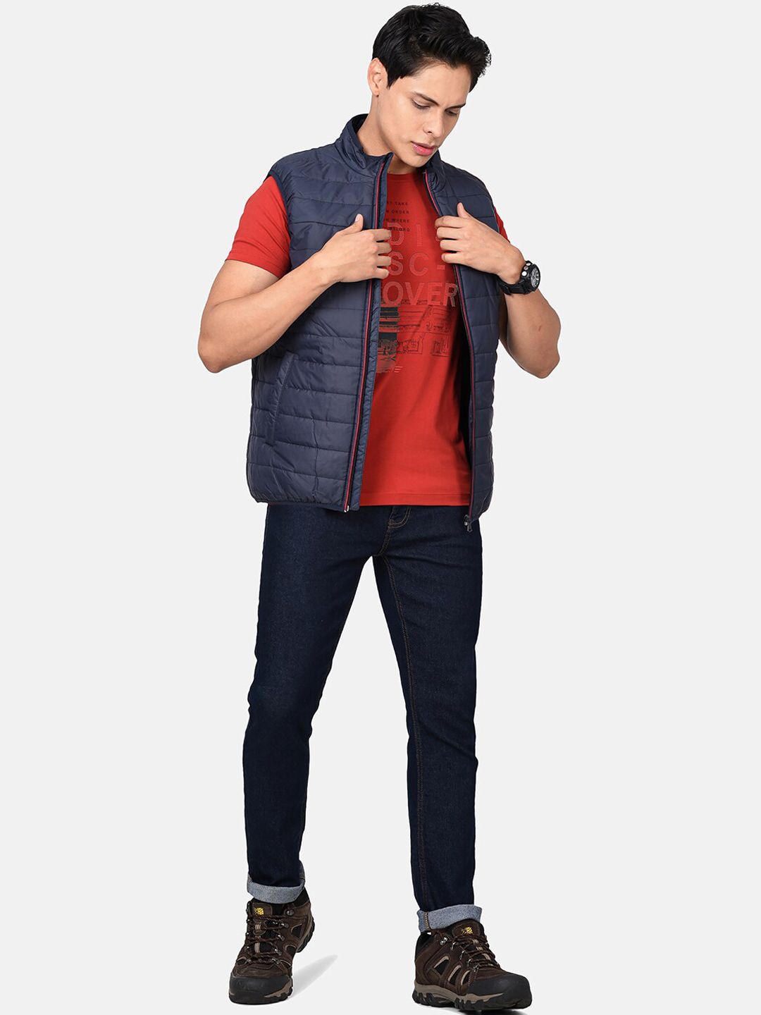 T-Base Sleeveless Light Weight Puffer Jacket