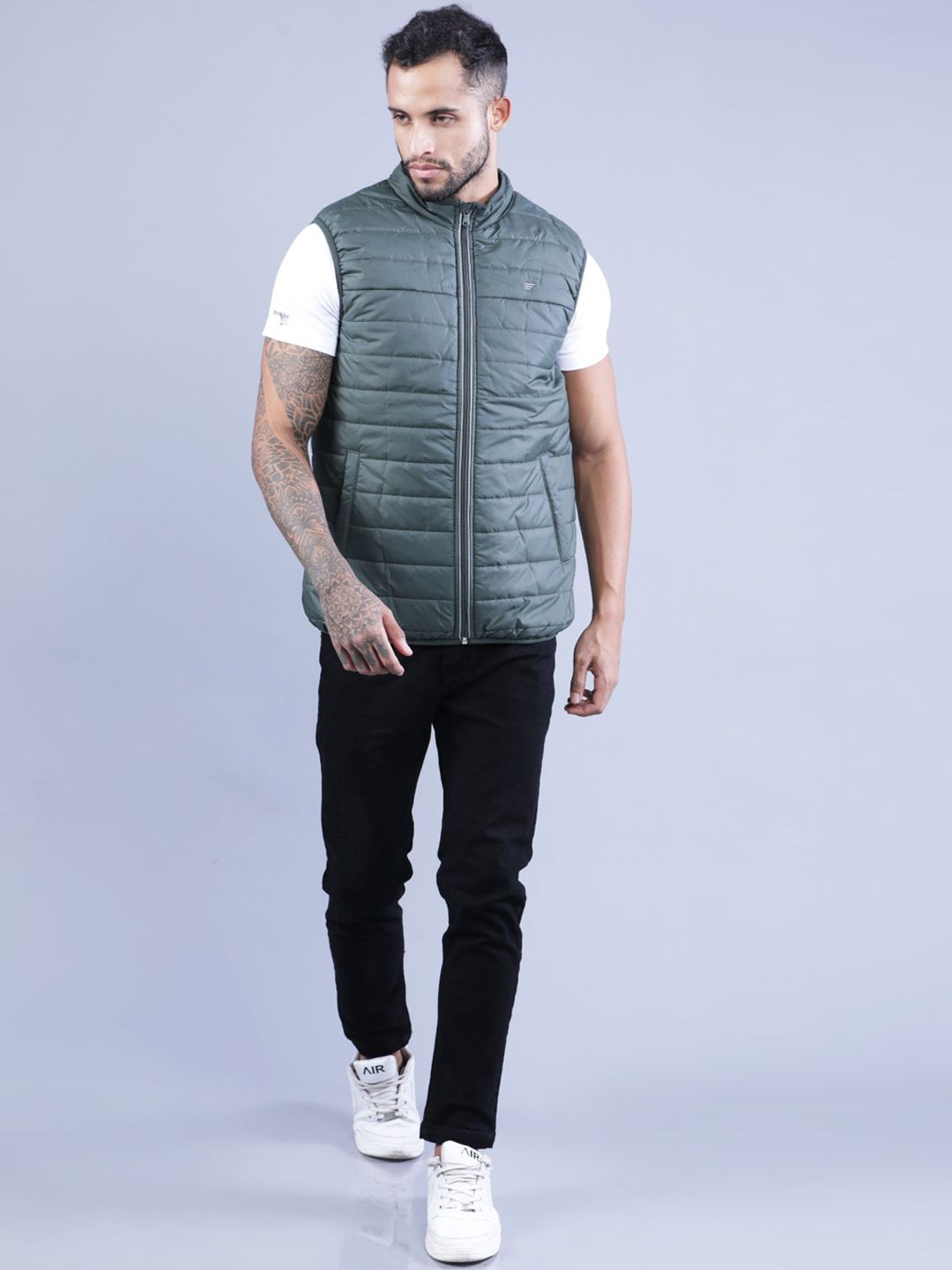 T-Base Sleeveless Light Weight Puffer Jacket