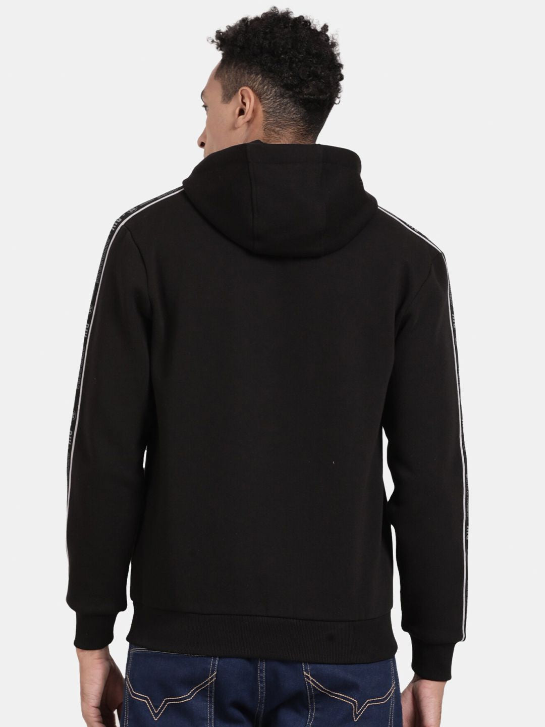 T-Base Hooded Front Open Sweatshirt