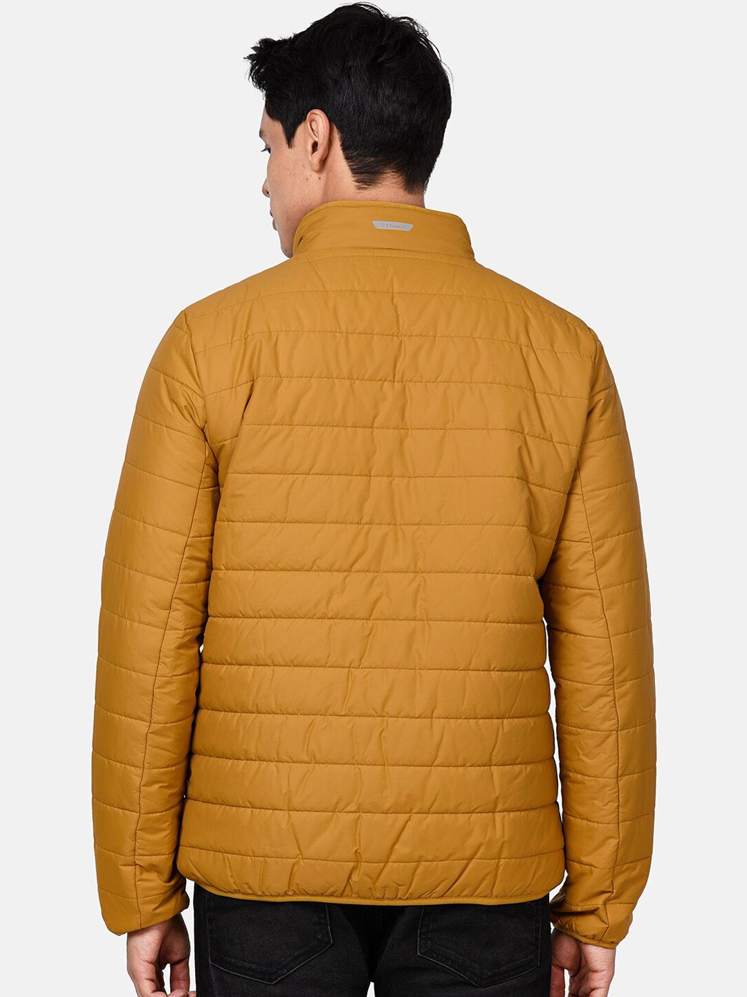 Men'S Yellow Lightweight Insulated Puffer Jacket