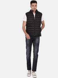 t-base Mock Collar Windcheater Puffer Jacket
