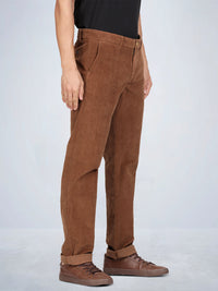 Tan Corduroy Stretch Chino Pants