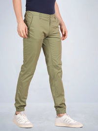 Calla Green Chino Style Joggers
