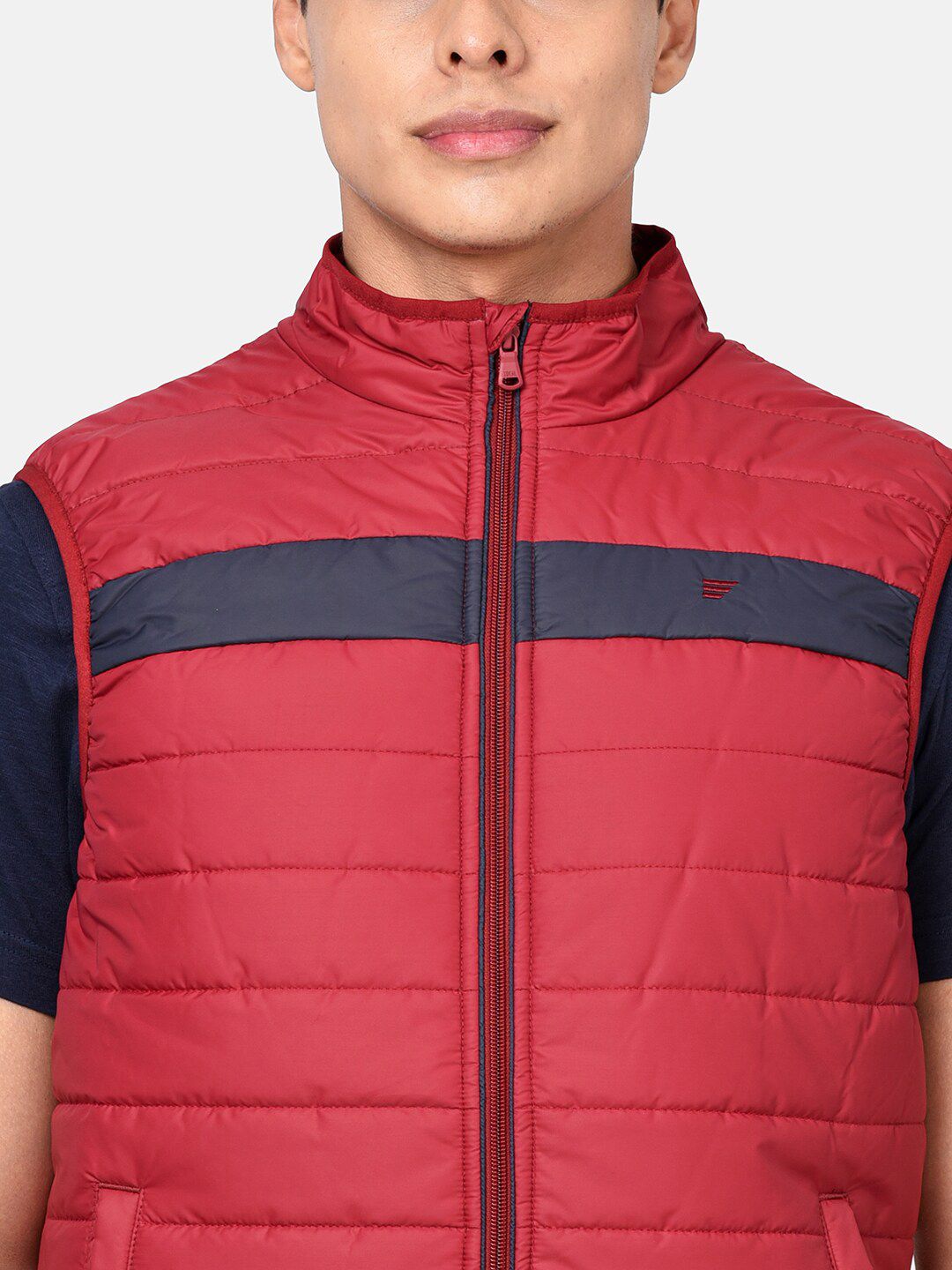Men'S King Red Windproof Puffer Jacket
