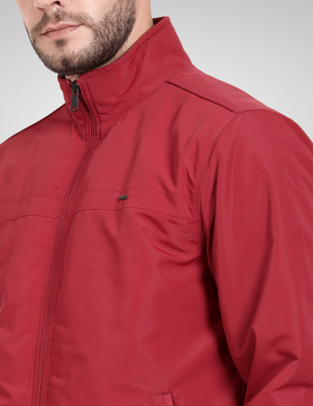 Bomber jacket with padding