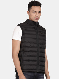 t-base Mock Collar Windcheater Puffer Jacket