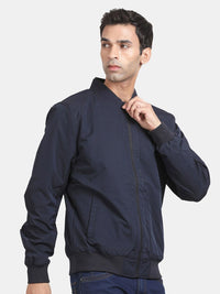 Mandarin Collar Lightweight Bomber Jacket