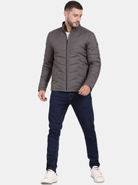 t-base Stand Collar Insulated Puffer Jacket