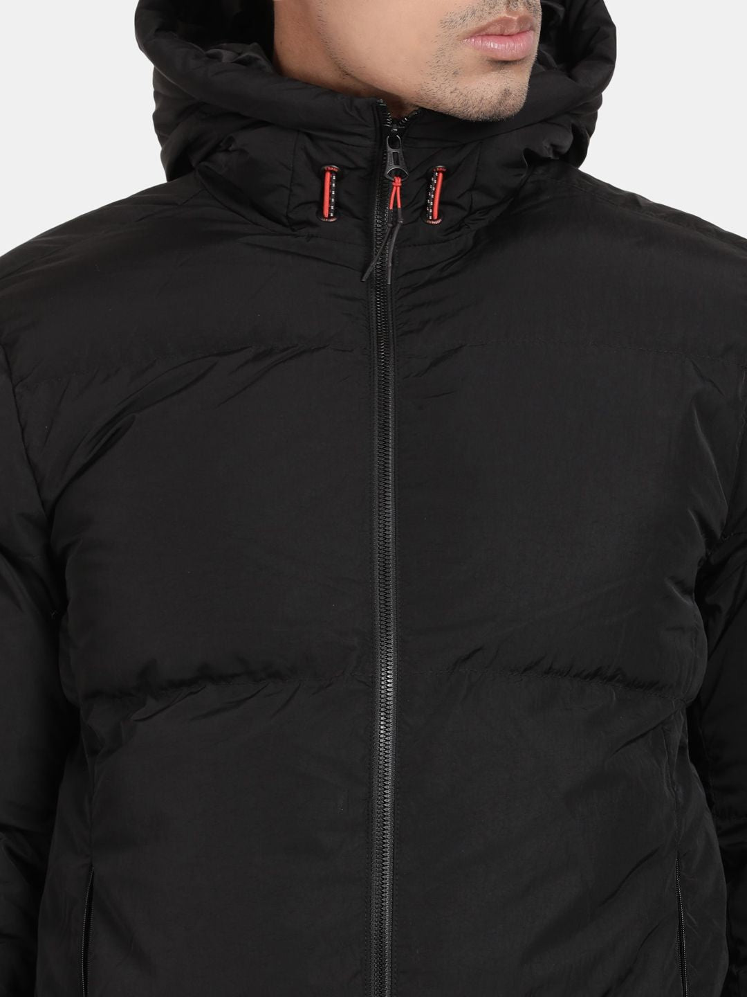 t-base Men Insulator Puffer Jacket With Hood
