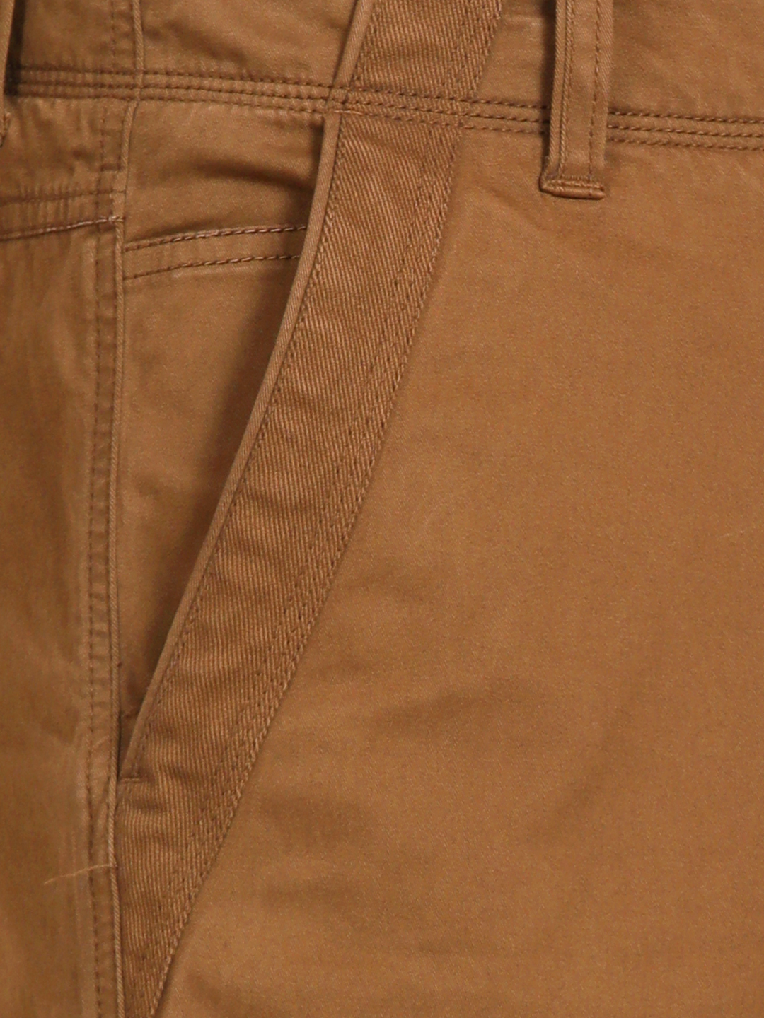 Solid Overdyed Cargo Pants