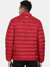 t-base Stand Collar Insulator Puffer Jakcet