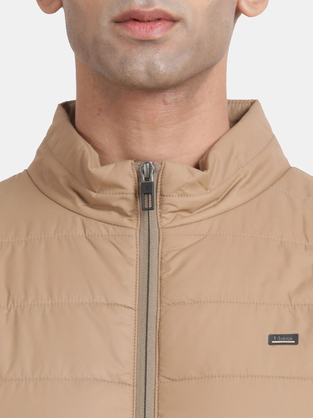t-base Mock Collar Insulator Puffer Jacket
