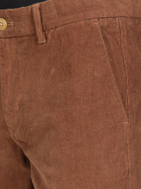 Tan Corduroy Stretch Chino Pants