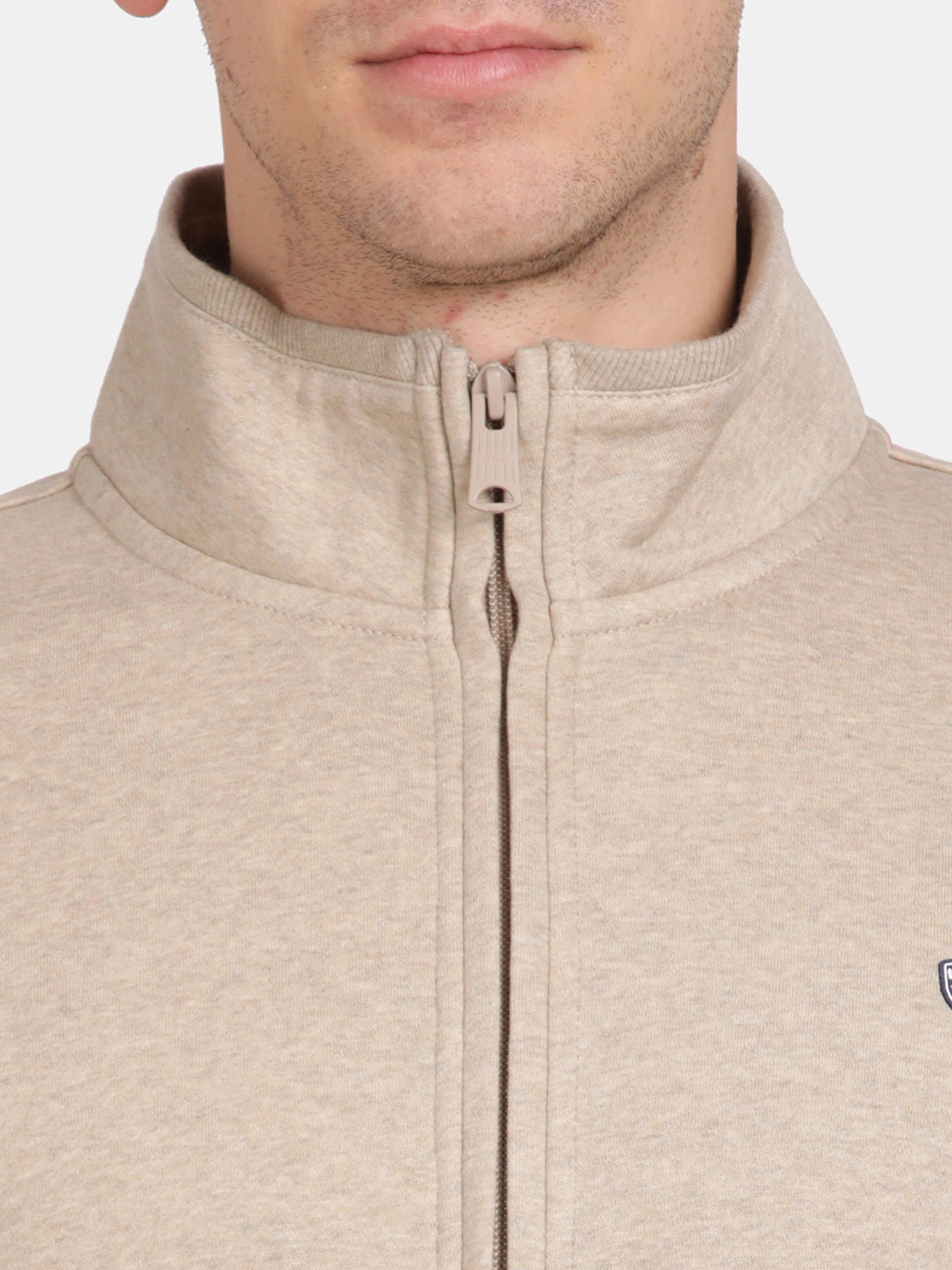 T-Base Men Solid Sweatshirt