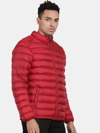 t-base Stand Collar Insulator Puffer Jakcet