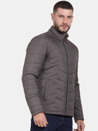 t-base Stand Collar Insulated Puffer Jacket