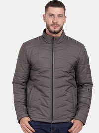 t-base Stand Collar Insulated Puffer Jacket