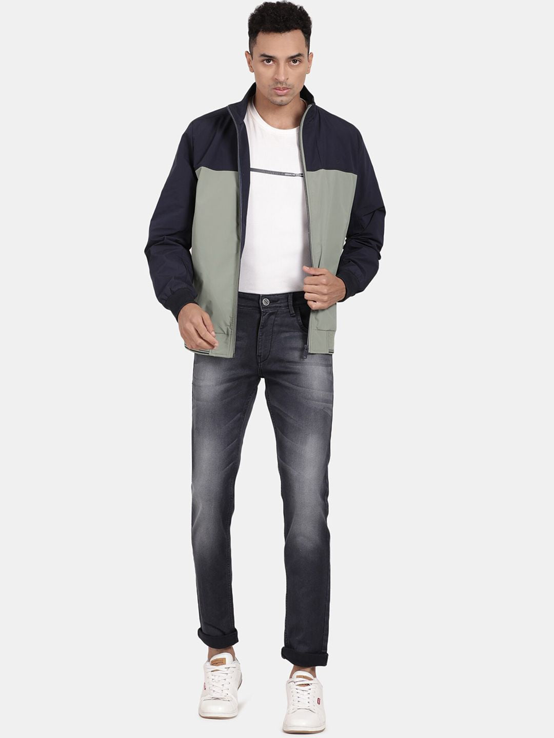 T-Base Sleeveless Puffer Jacket With Quilted Design And Polar Fleece Collar