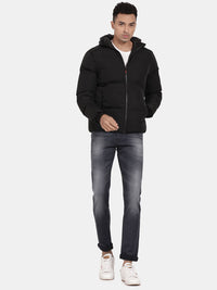 t-base Men Insulator Puffer Jacket With Hood