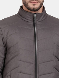 t-base Stand Collar Insulated Puffer Jacket