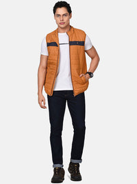 Men'S Pumpkin Windproof Puffer Jacket