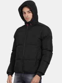 t-base Men Insulator Puffer Jacket With Hood