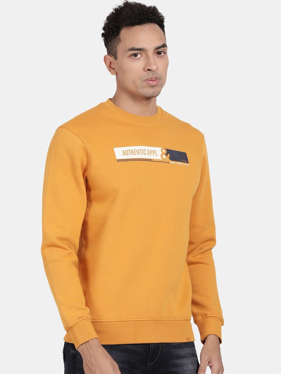 T-Base Long Sleeves Cotton Pullover