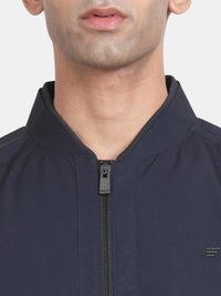 Mandarin Collar Lightweight Bomber Jacket