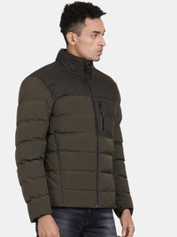 t-base Mock Collar Insulator Puffer Jacket