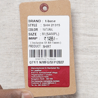 Half Sleeve Natural Cotton Linen Shirt