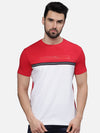 T-Base Men Colourblocked Pockets T-Shirt