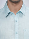 Half Sleeve Pure Linen Shirt