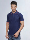HALF SLEEVE POLO COLLAR T-SHIRT WITH CHEST POCKET
