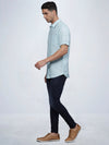 Half Sleeve Pure Linen Shirt