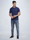 HALF SLEEVE POLO COLLAR T-SHIRT WITH CHEST POCKET