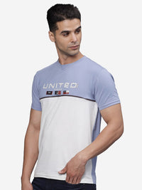 T-Base Men Typography Printed T-Shirt