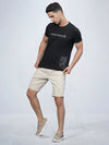 Light Cement Chino Shorts