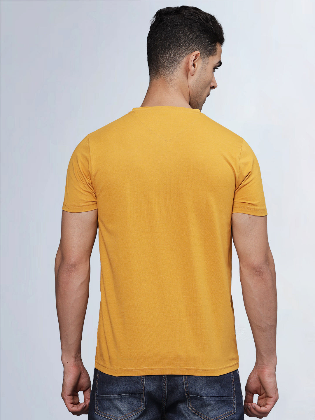 Half Sleeve V Neck T-Shirt