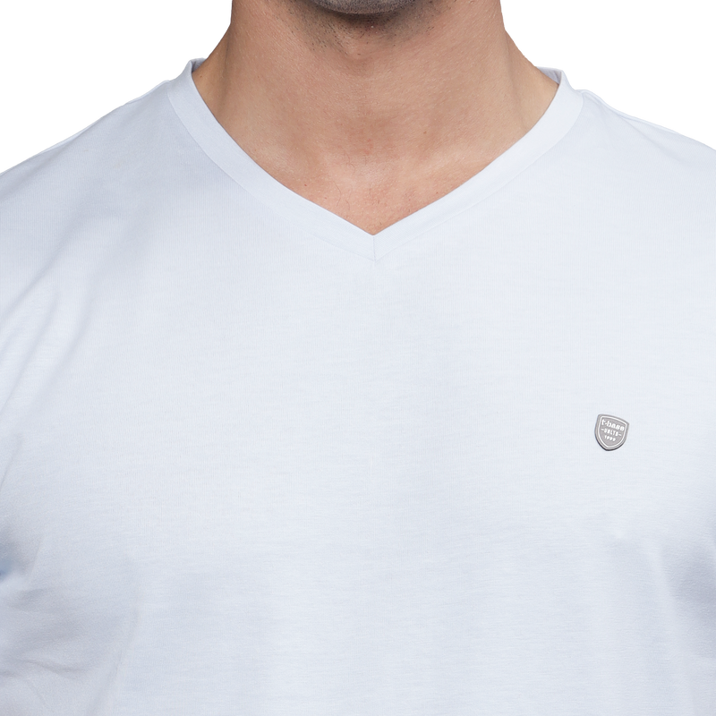 Half Sleeve V Neck T-Shirt