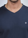 Half Sleeve V Neck T-Shirt