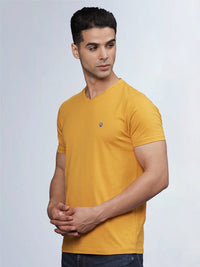 Half Sleeve V Neck T-Shirt