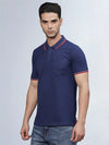 HALF SLEEVE POLO COLLAR T-SHIRT WITH CHEST POCKET
