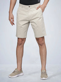 Light Cement Chino Shorts