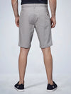 Grey Melange Chino Shorts