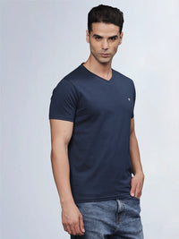 Half Sleeve V Neck T-Shirt