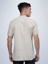 Half Sleeve Natural Cotton Kurta Linen Shirt