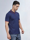 HALF SLEEVE POLO COLLAR T-SHIRT WITH CHEST POCKET